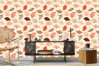 Wallpaper Leafs In Fall Colors
