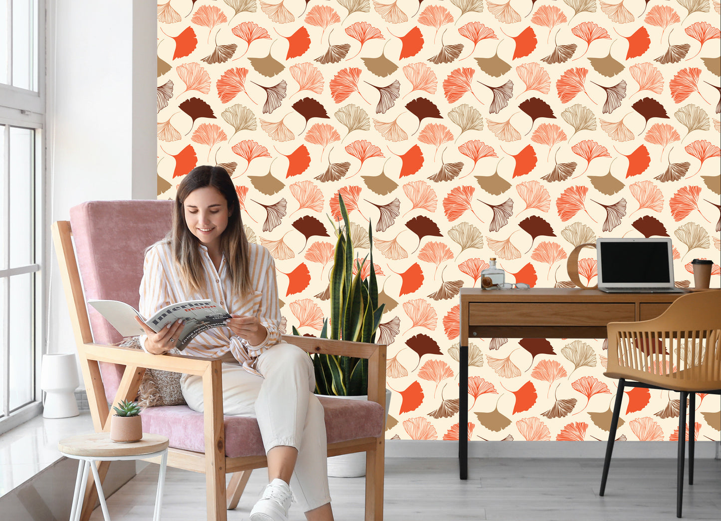Wallpaper Leafs In Fall Colors