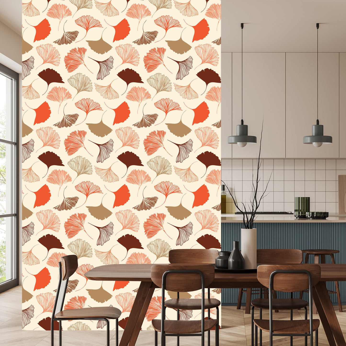 Wallpaper Leafs In Fall Colors