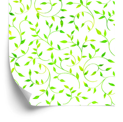 Wallpaper Fine Delicate Leaves