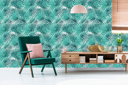 Wallpaper Palm Leaves