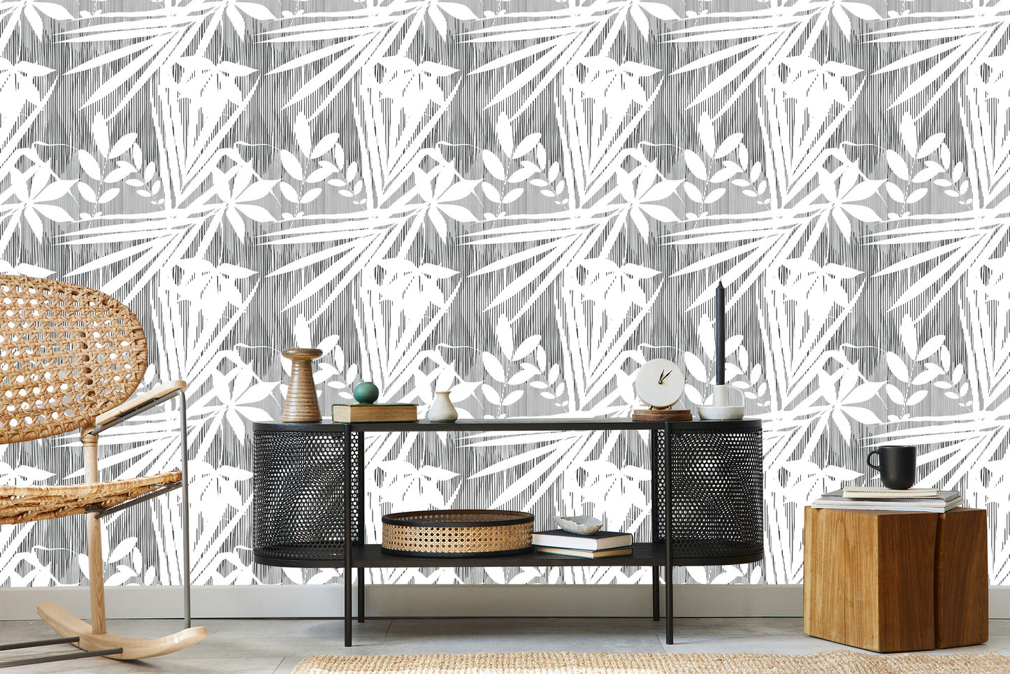 Wallpaper Exotic Leaves
