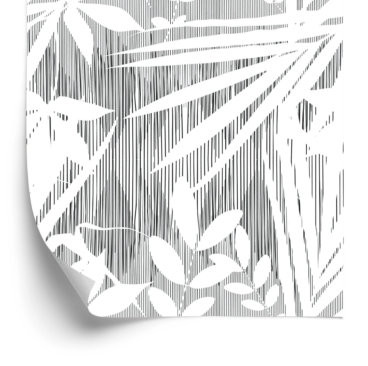 Wallpaper Exotic Leaves