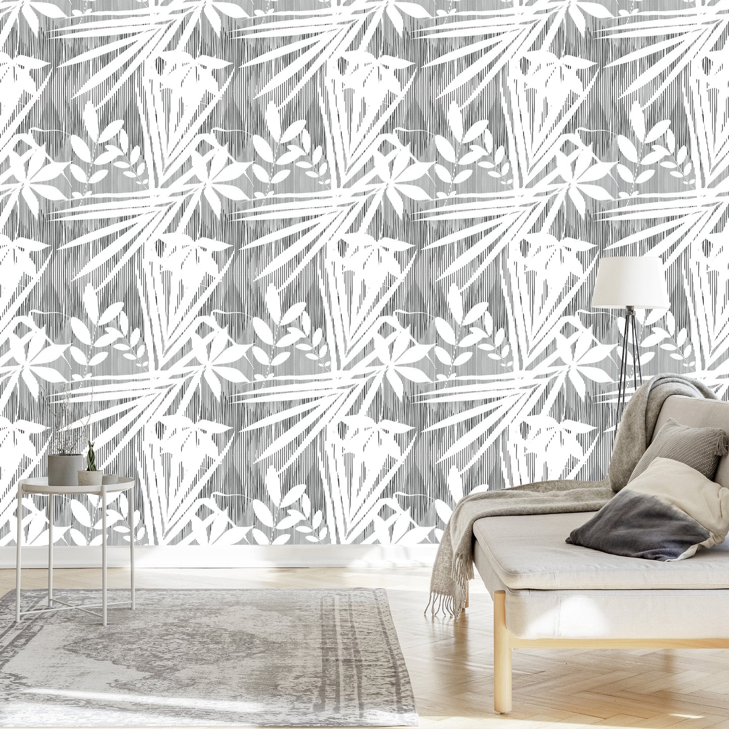 Wallpaper Exotic Leaves