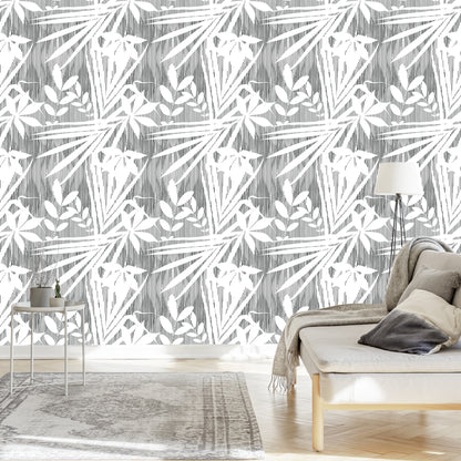 Wallpaper Exotic Leaves