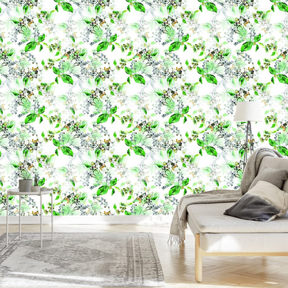 Wallpaper Leaves And Twigs