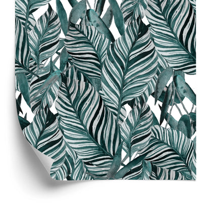 Wallpaper Exotic Leaves