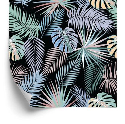 Wallpaper Tropical Palm Leaves