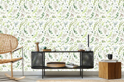 Wallpaper Leaves Of Different Kinds