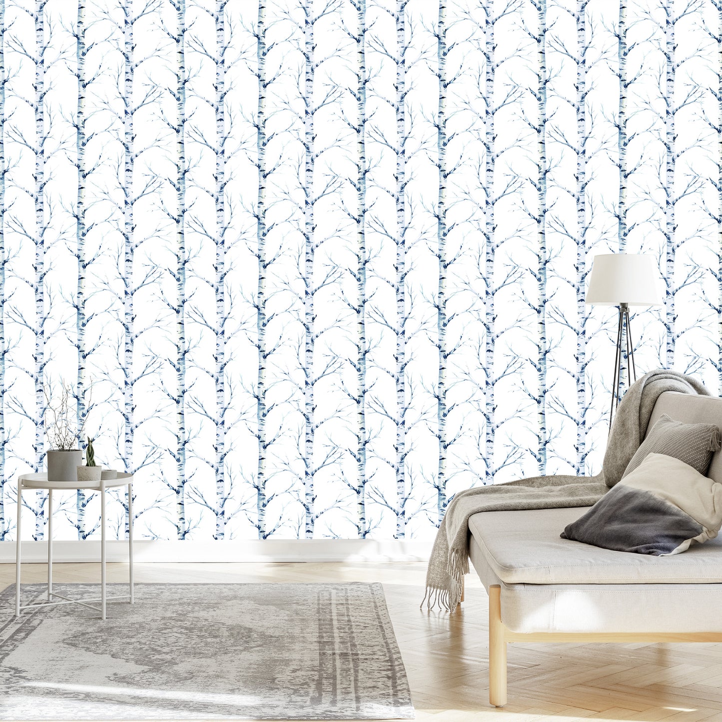 Wallpaper Beautiful Birches