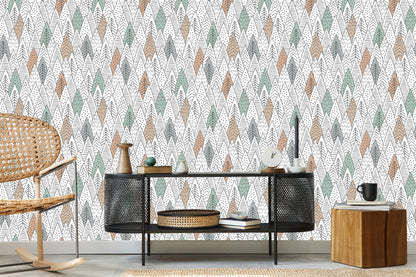 Wallpaper Nature Forest Trees For A Child's Room