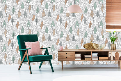 Wallpaper Nature Forest Trees For A Child's Room