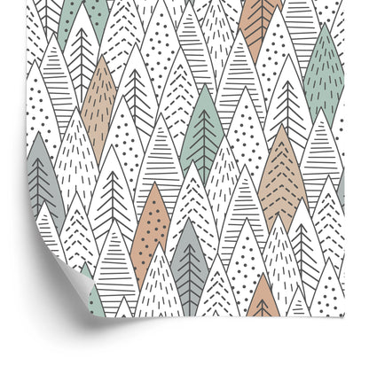 Wallpaper Nature Forest Trees For A Child's Room