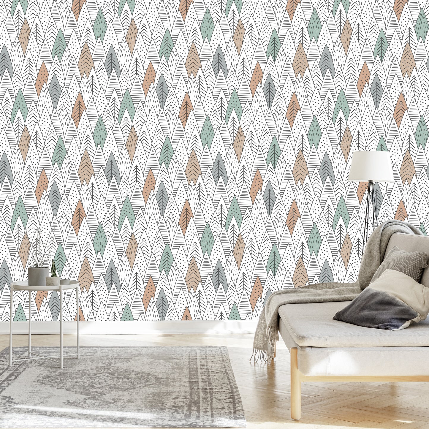 Wallpaper Nature Forest Trees For A Child's Room