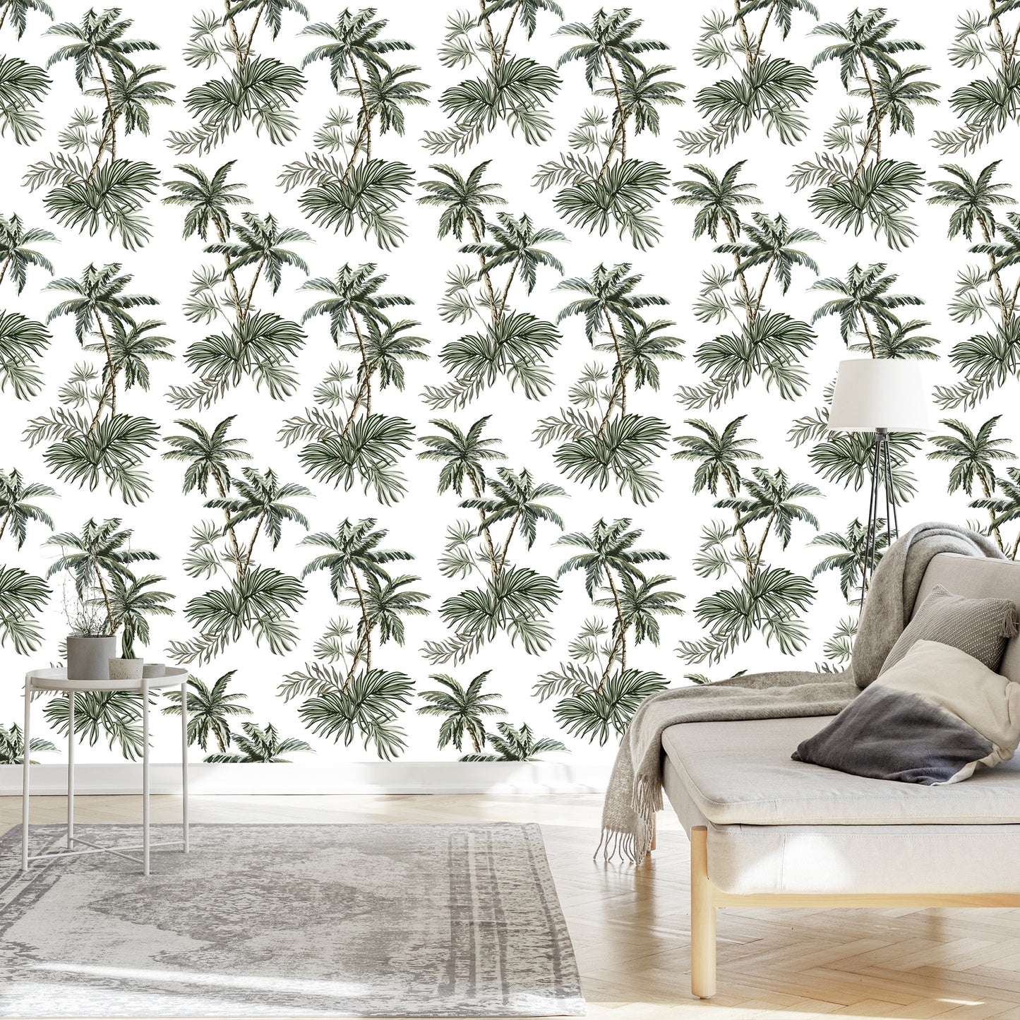 Wallpaper Palm Tree Plants Youth Room
