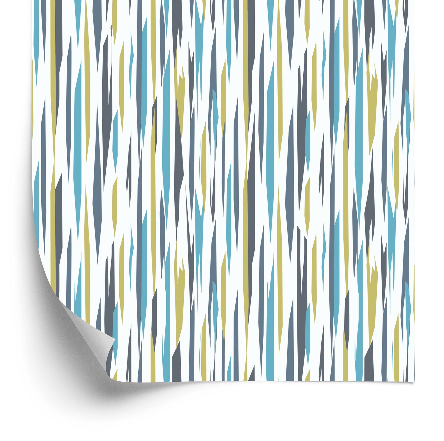 Wallpaper Colorful Retro Stripes
