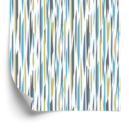 Wallpaper Colorful Retro Stripes