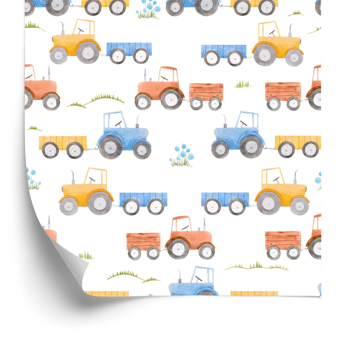 Wallpaper Tractors With Trailers