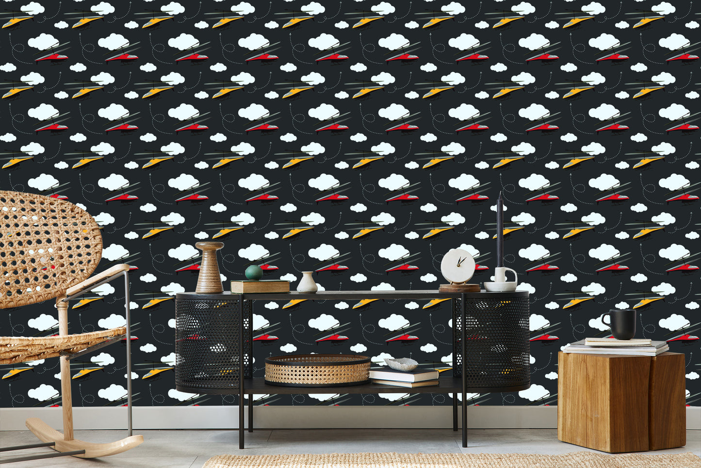 Wallpaper Toy Helicopters