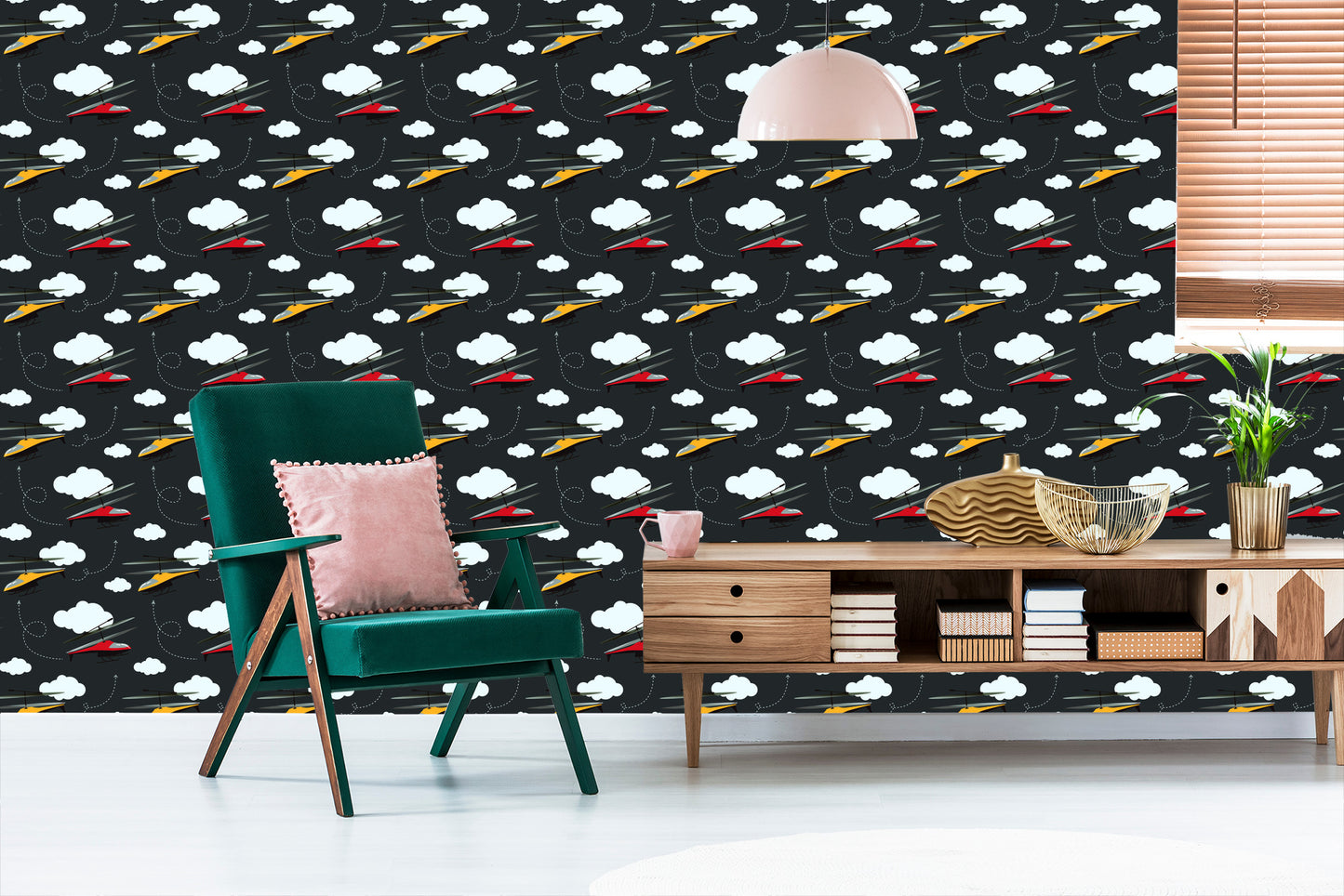 Wallpaper Toy Helicopters