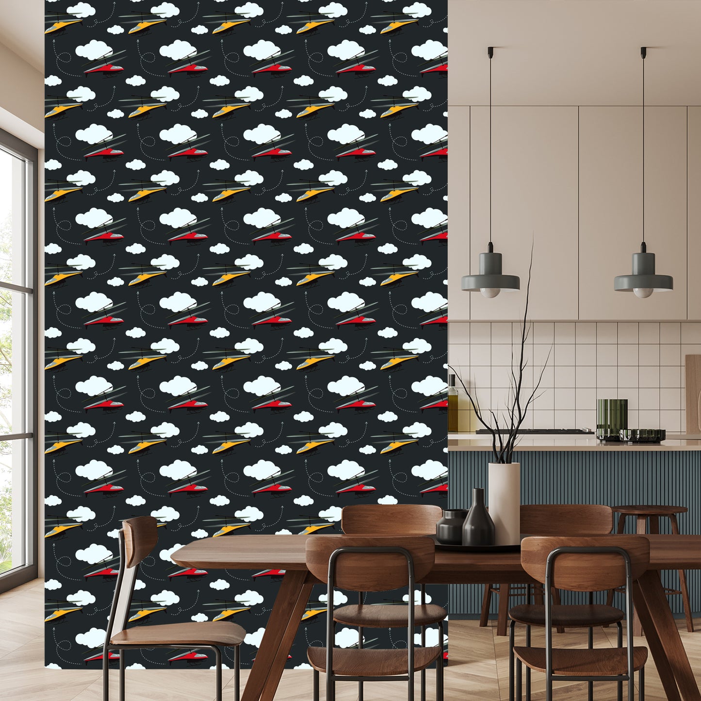 Wallpaper Toy Helicopters
