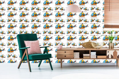 Wallpaper Fairytale Toy Helicopters