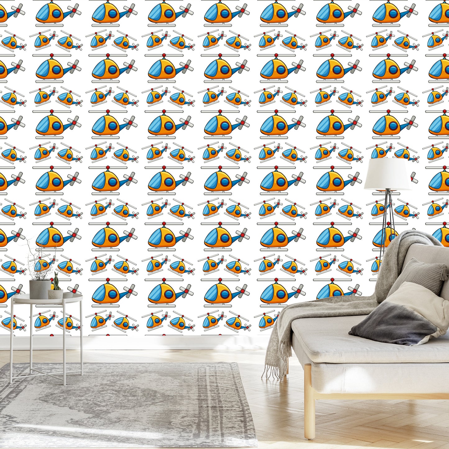 Wallpaper Fairytale Toy Helicopters
