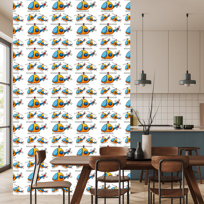 Wallpaper Fairytale Toy Helicopters