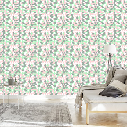 Wallpaper Geometric - Colorful