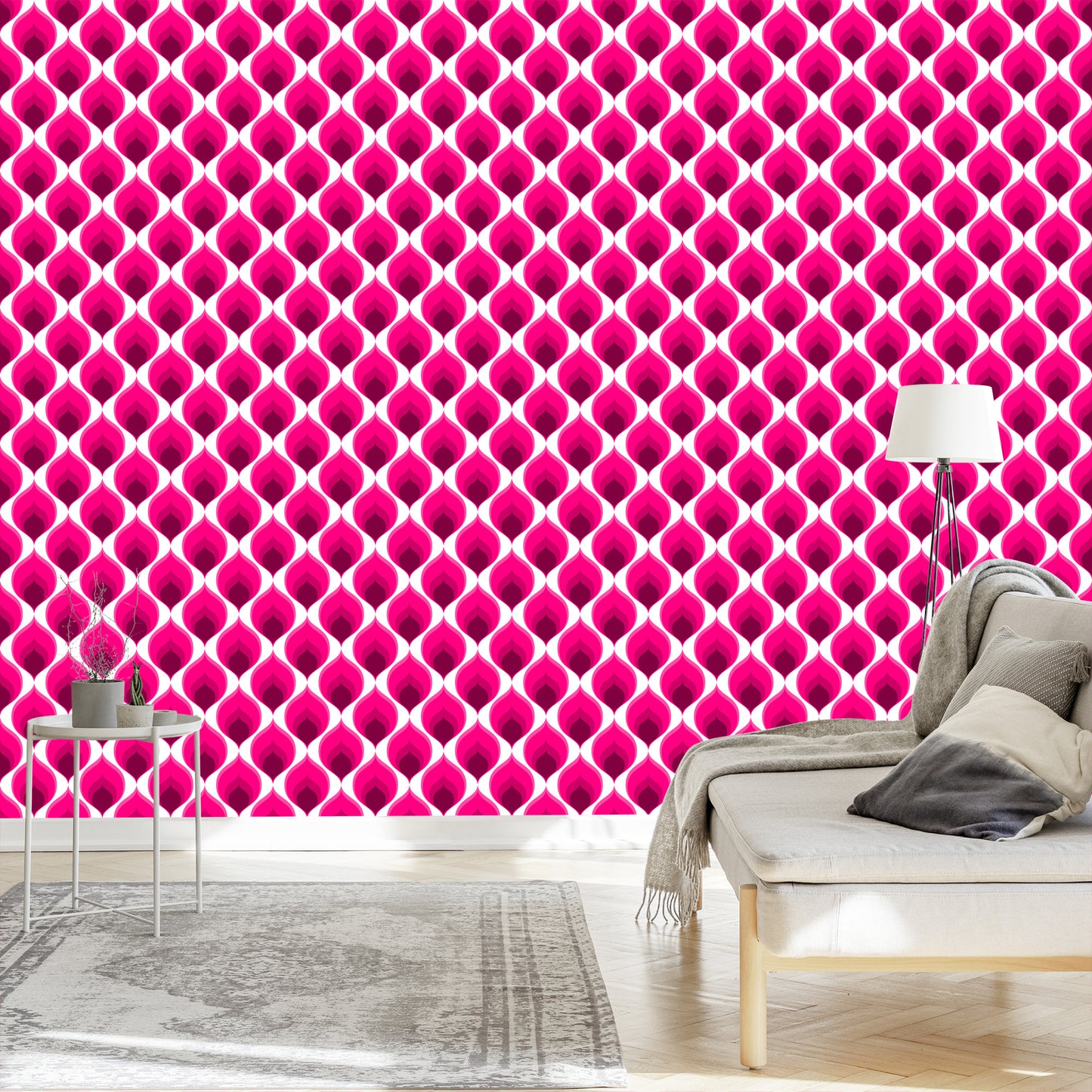 Wallpaper Beautiful Geometric Ornaments