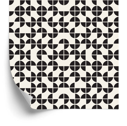 Wallpaper Modernist Geometric Pattern