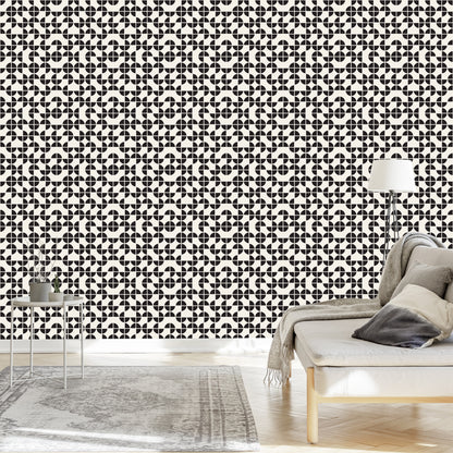 Wallpaper Modernist Geometric Pattern