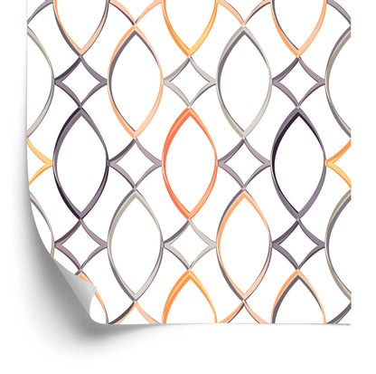 Wallpaper Colorful Geometric Patterns