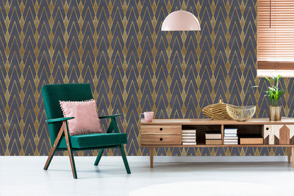 Wallpaper Modern Geometric Pattern