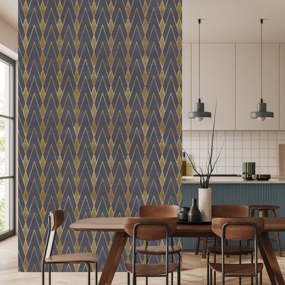 Wallpaper Modern Geometric Pattern