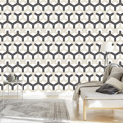 Wallpaper Geometric - Hexagons