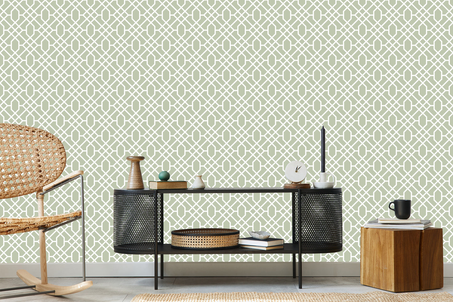Wallpaper Geometric Ornaments