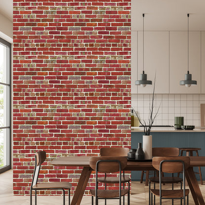 Wallpaper Brick-Wall 3D