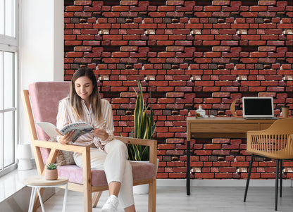Wallpaper Red Brick