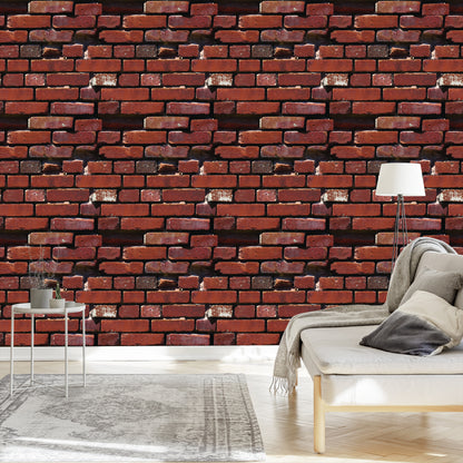 Wallpaper Red Brick