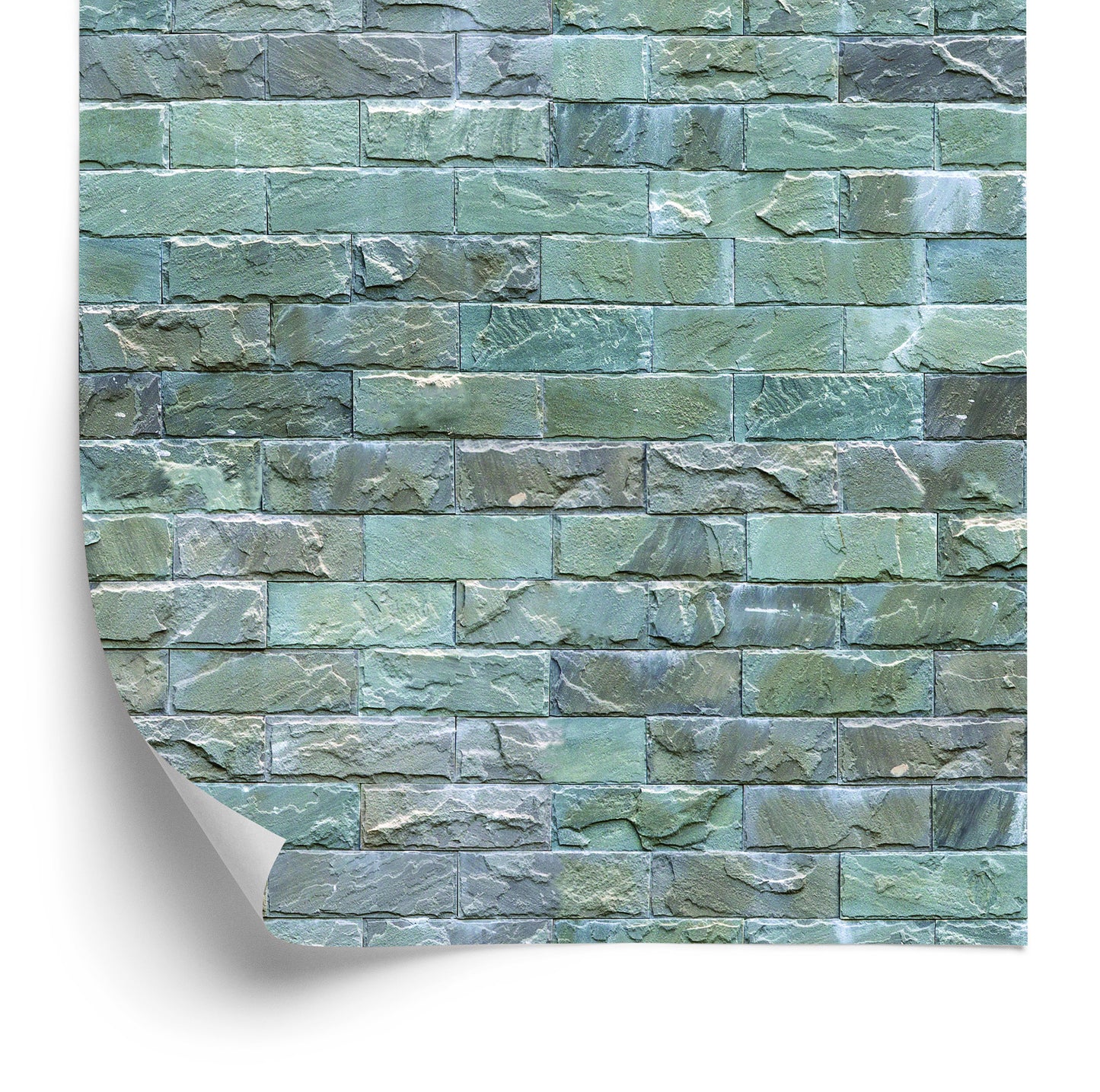 Wallpaper Colorful Bricks - 3D Effect