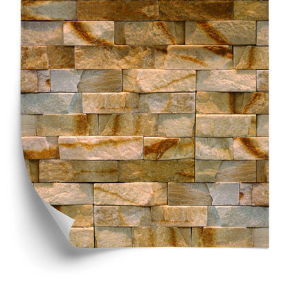 Wallpaper Decorative Stone Brick