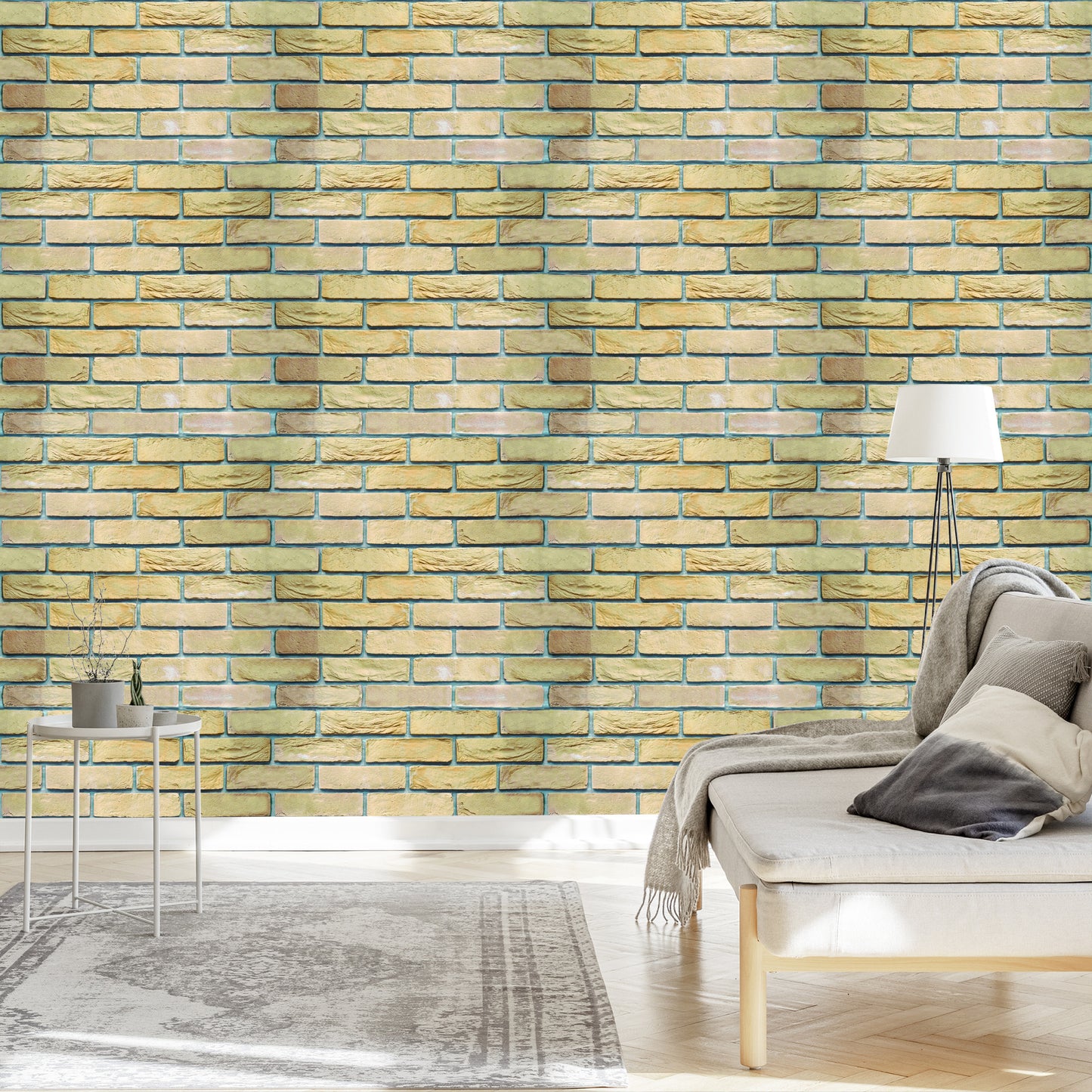 Wallpaper Bright Fashion Brick