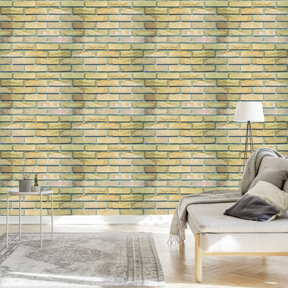 Wallpaper Bright Fashion Brick