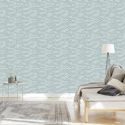 Wallpaper Bricks In Shades Of Gray