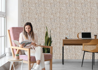 Wallpaper Fragile Bark Pattern