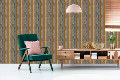 Wallpaper Wooden Boards