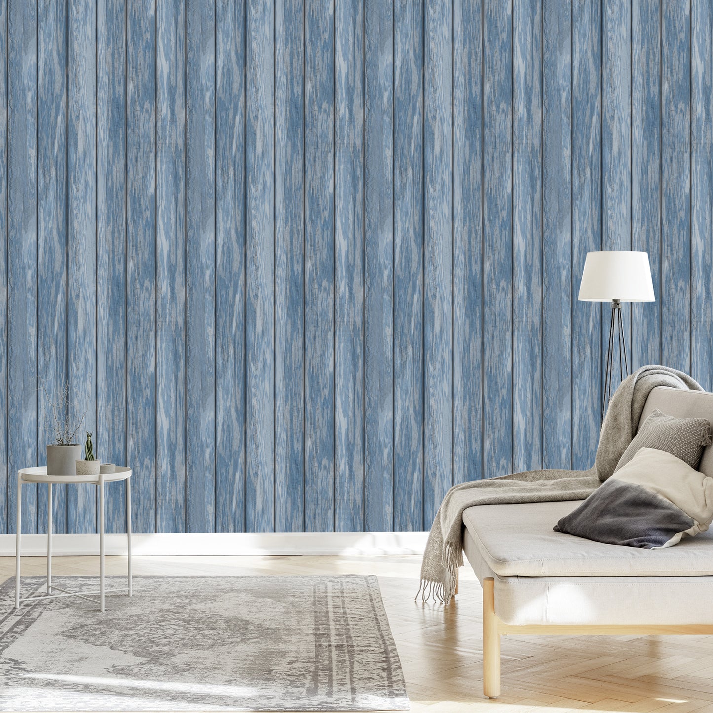 Wallpaper Wooden Planks Modern Pattern