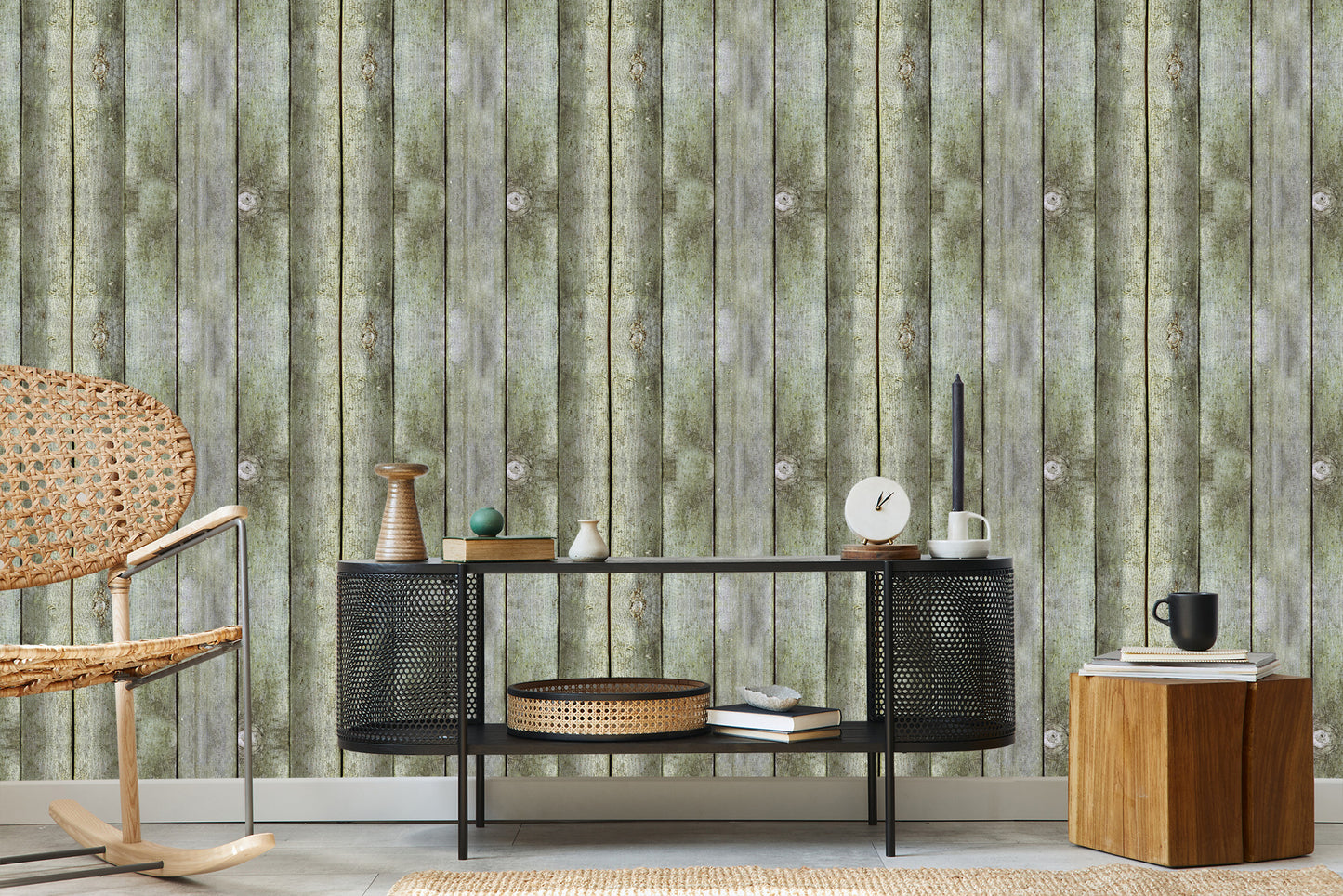Wallpaper Wooden Boards