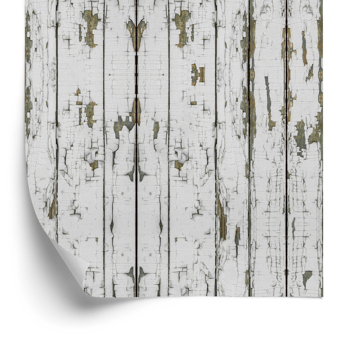Wallpaper Retro Wooden Planks